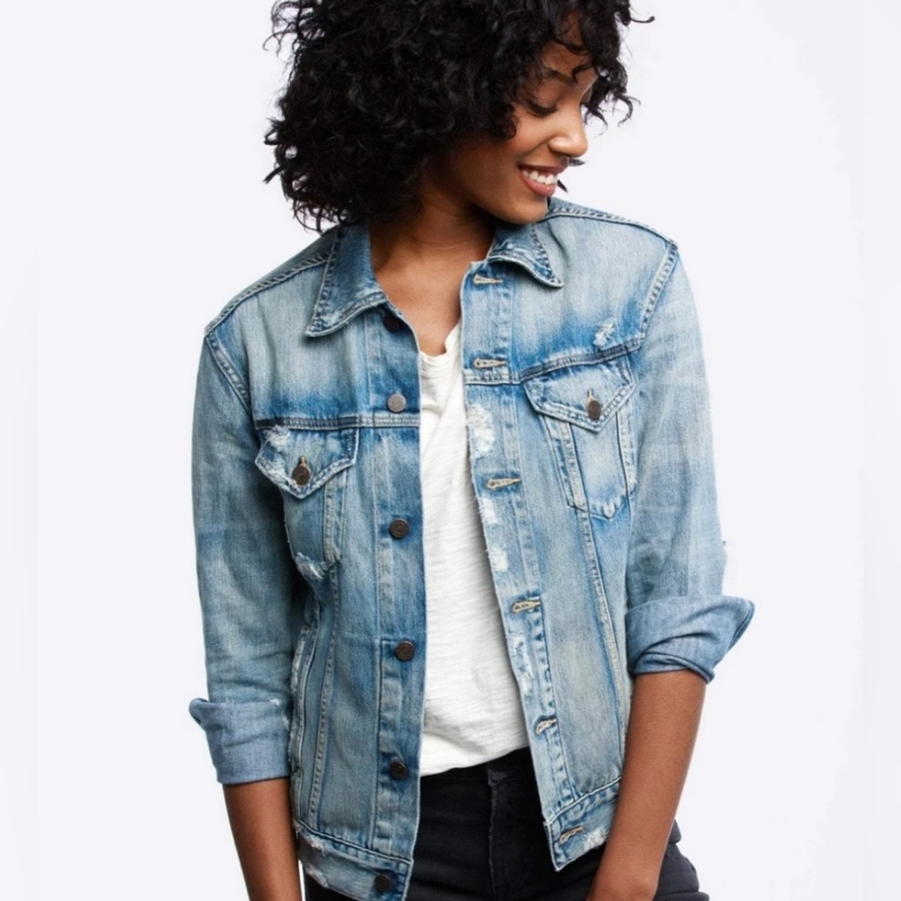 Able Merly Denim Jacket Original Wash Women's M